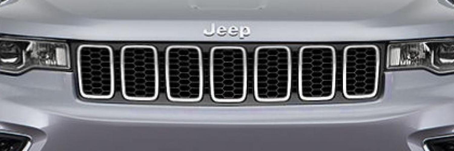 Jeep brand page header