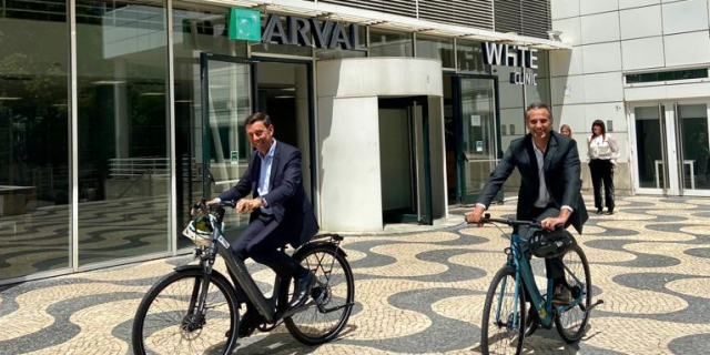 Lançamento Serviço Renting e-bikes Alain Groenendael e José Pedro Pinto